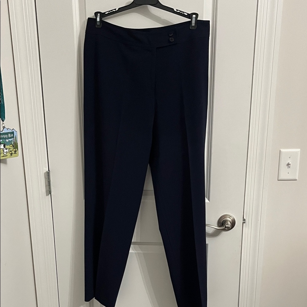 Josephine Chaus Navy Trousers